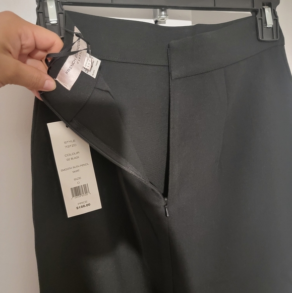 NEW French Connection Classic Ruth Pencil Skirt, Size 0, Black with tags - Picture 11 of 14